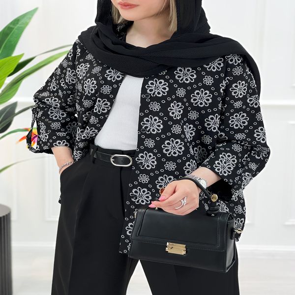 شومیز مانتویی شکوفه