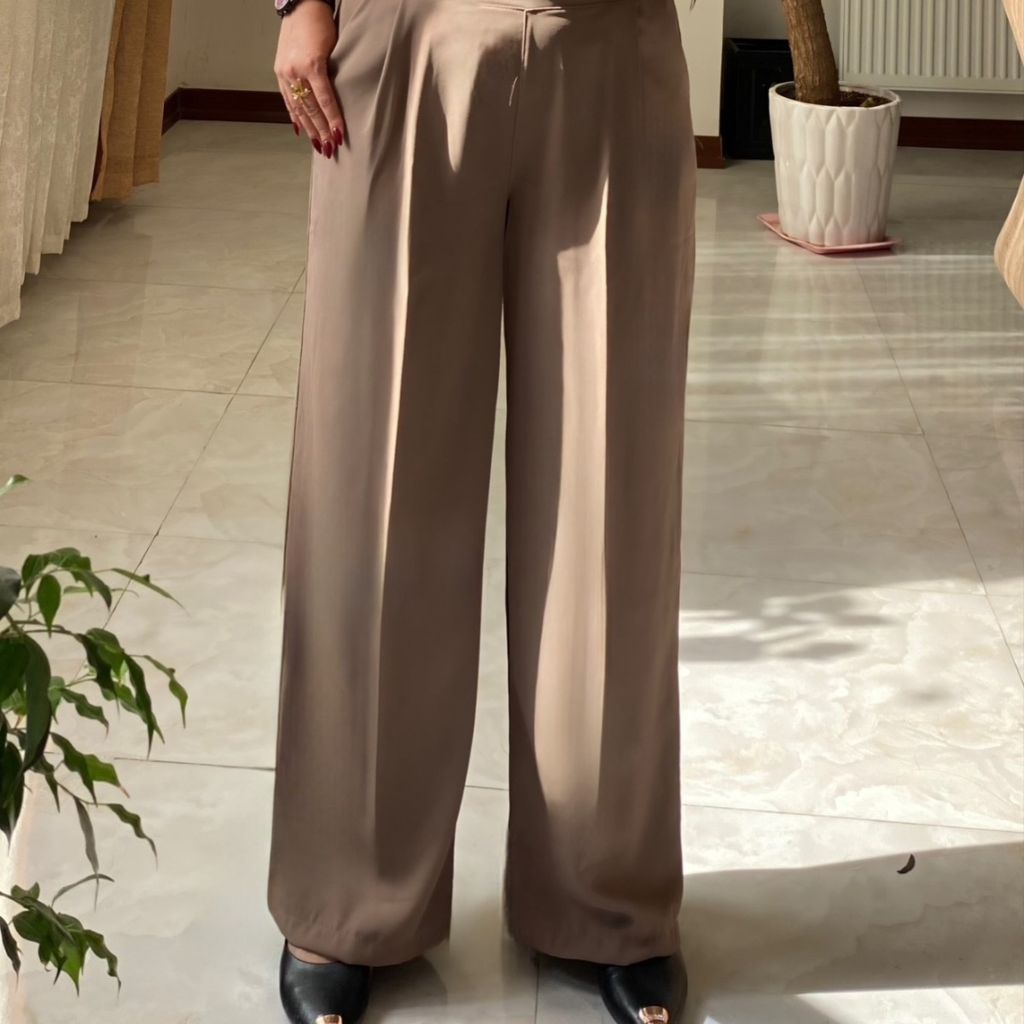 مشخصات شلوار بگ ریزشی مورگان