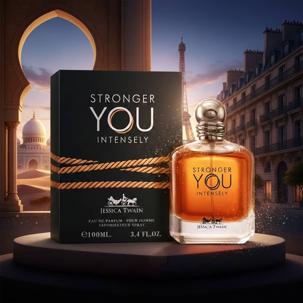 قیمت عطر ادکلن مردانه استرانگر ویت یو اینتنسلی جسیکا توین فرانسه - 100 میل