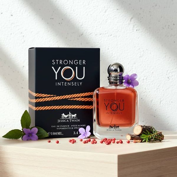 عطر ادکلن مردانه استرانگر ویت یو اینتنسلی جسیکا توین فرانسه - 100 میل