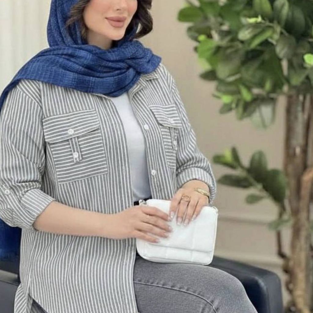 خرید اینترنتی شومیز جیب صلیبی