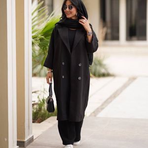 خرید آنلاین مانتو یقه انگلیسی مجلسی بلند