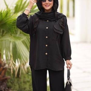قیمت مانتو شومیزی تک جیب محرمی
