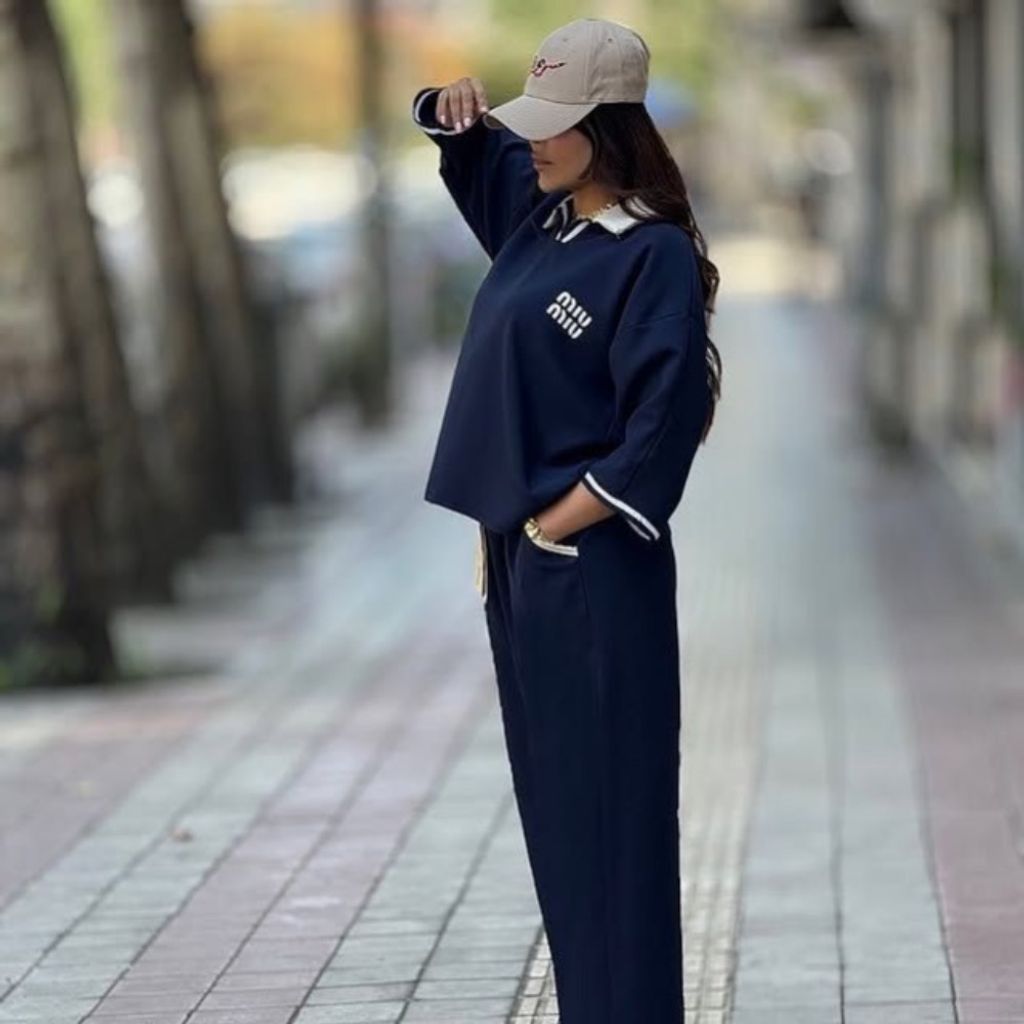 خرید اینترنتی ست miu miu پایین گت دار سیلک