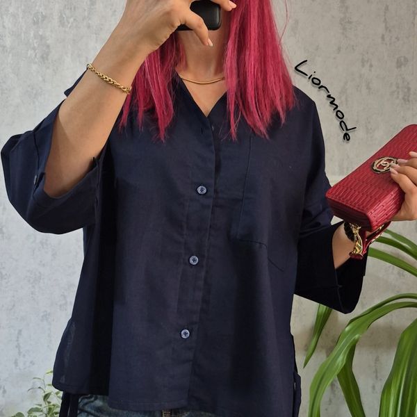 شومیز زنانه لینن خارجی