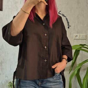 شومیز زنانه لینن خارجی