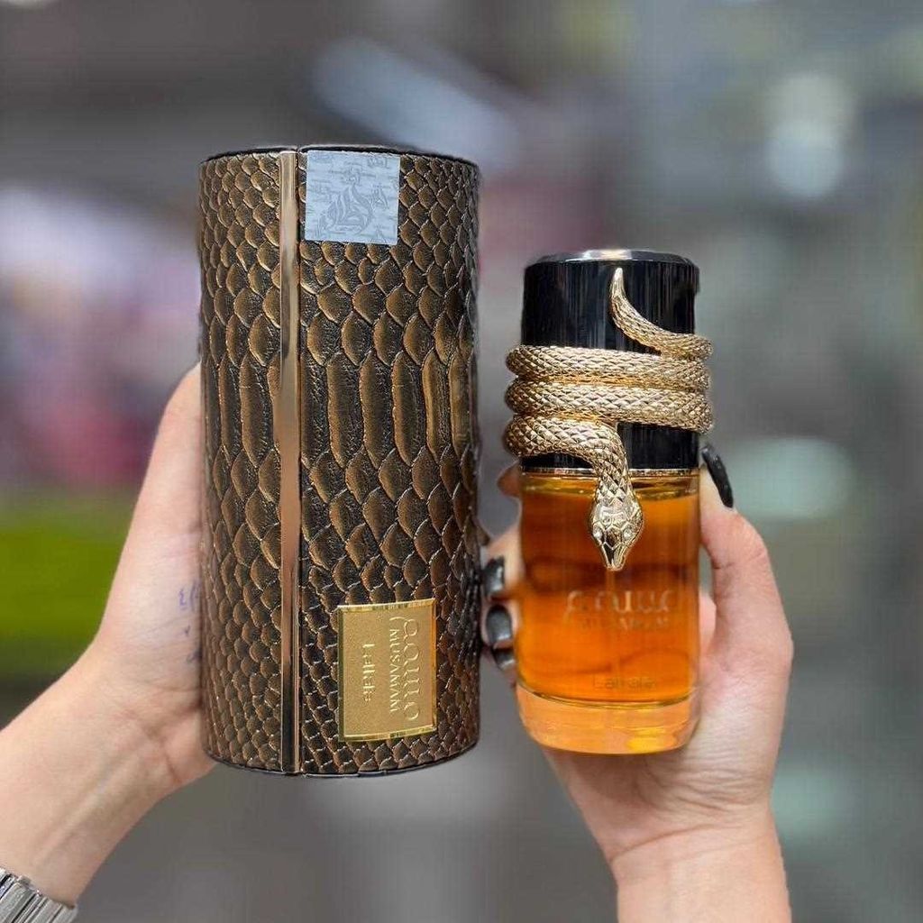 فروش اینترنتی ادکلن مسمم لطافه اصل با ماندگاری بالا و پخش بوی بالا مردانه و زنانه 100 می