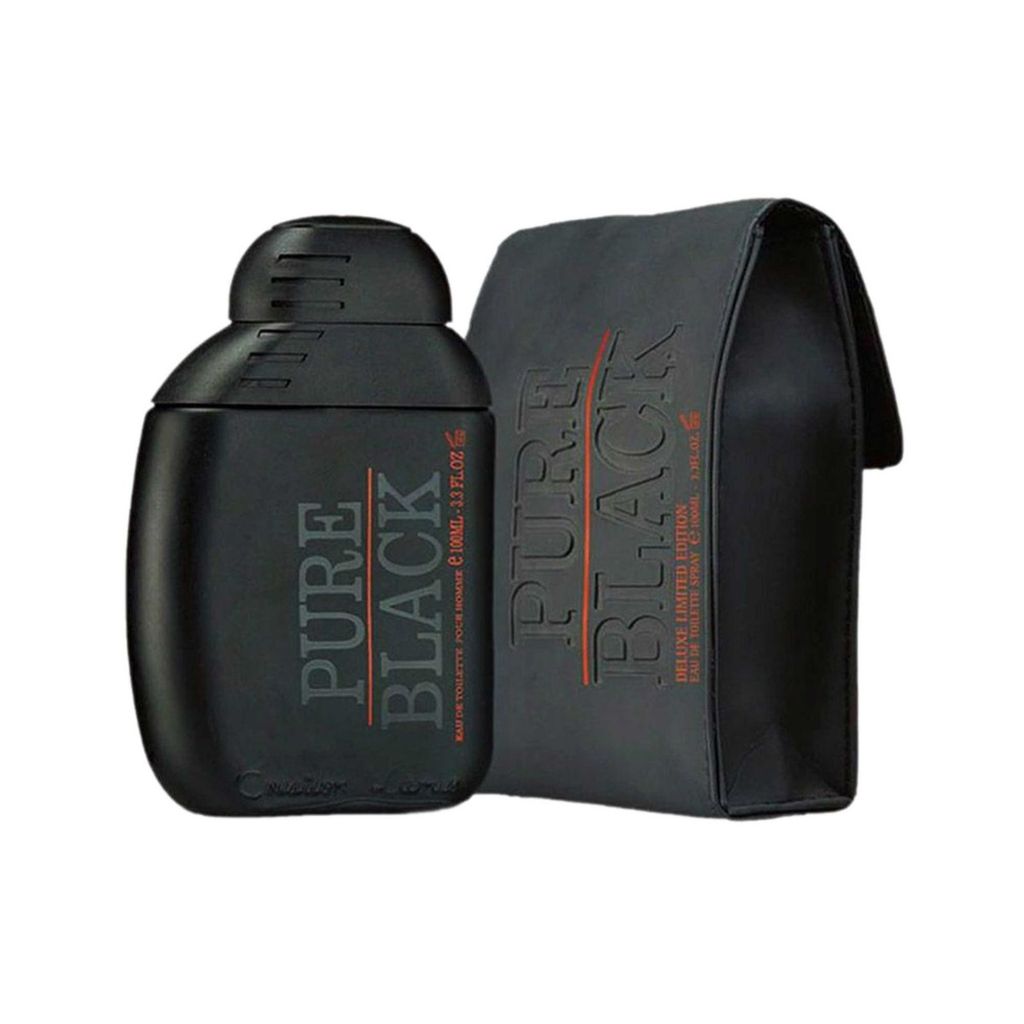 مشخصات ادکلن پور بلک اصل حجم 100 میل PURE BLACK