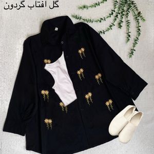 خرید انلاین مانتو گل راش