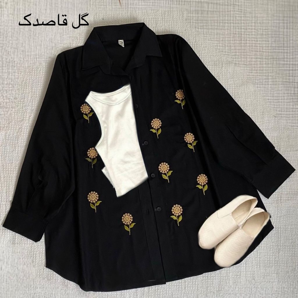 خرید آنلاین مانتو گل راش