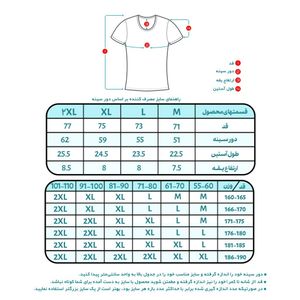 خرید اینترنتی تیشرت مردانه یقه گرد 100% پنبه رنگ شکلاتی روشن