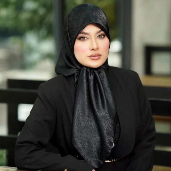روسری ابریشم ژاکارد
