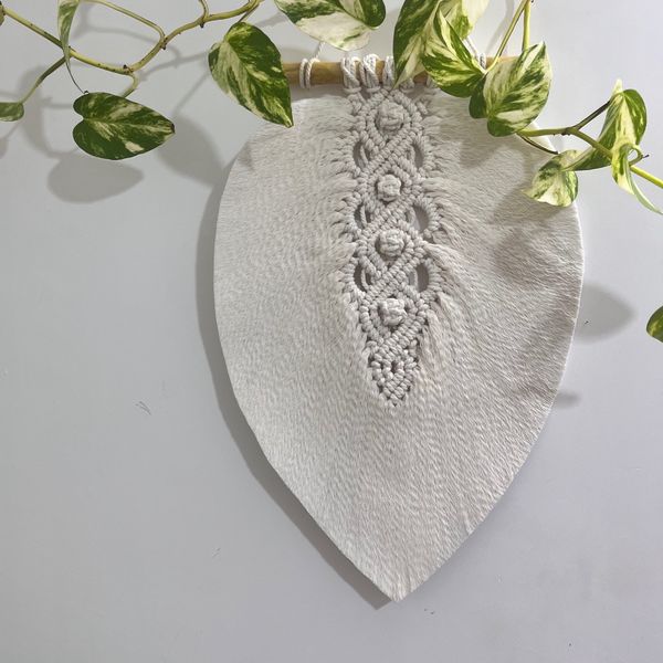 نک برگ مکرومه طرح بهشت
