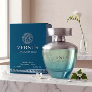 خرید انلاین عطر ادکلن خنک و شیرین زنانه ورساچه پور فم دیلان تورکویز فراگرنس ورد اصل