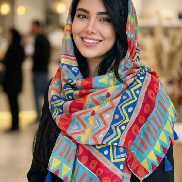 شال نخ پنبه TRF وارداتی