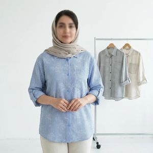 شومیز راه راه زنانه