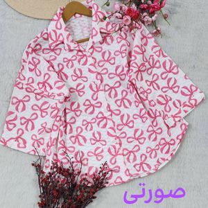 خرید آنلاین شومیز مانتویی پاپیونی سیران