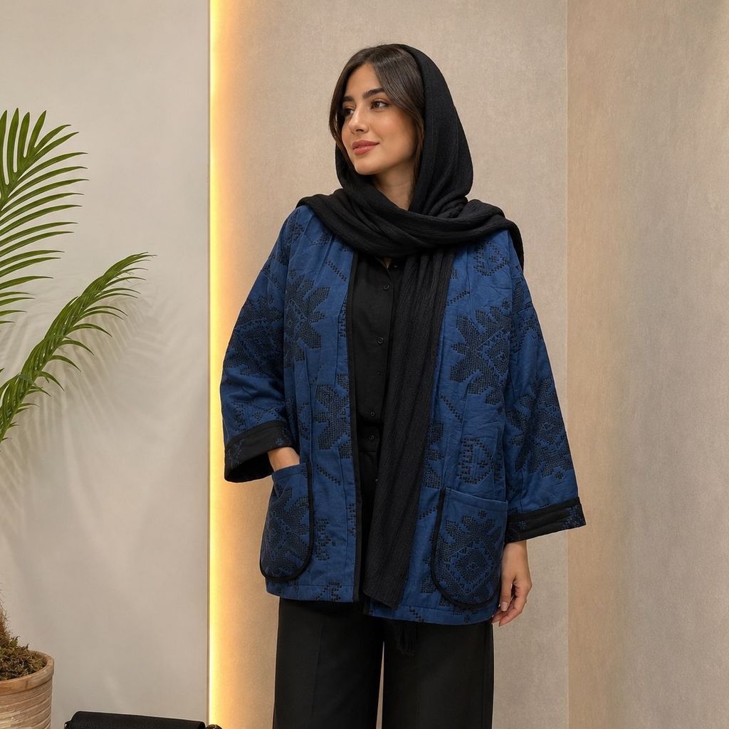 قیمت کت ژاکارد نخ طرح هندو