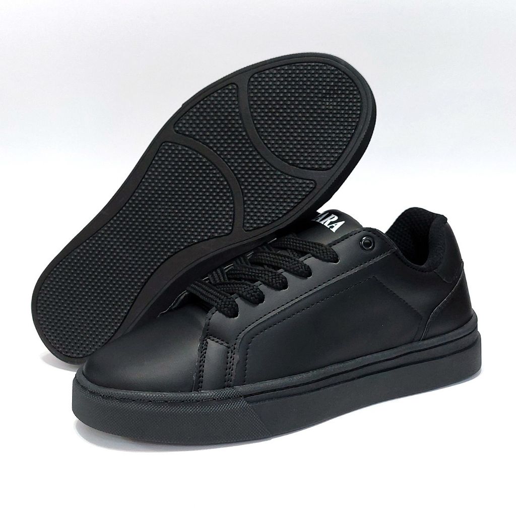 خرید اینترنتی کتانی ونس مشکی تمام طرح زارا Vans Zara