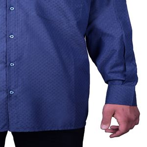 خرید اینترنتی قیمت پیراهن مردانه دوجیب مدل بافت خاویاری 1