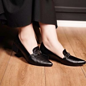 فروش اینترنتی کفش کالج زنانه چرمی مدل سنگی
