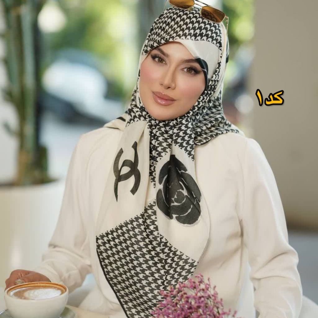 قیمت ارزان روسری نخی وال ترک