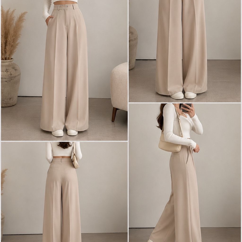 خرید اینترنتی شلوار بگ پارچه ای