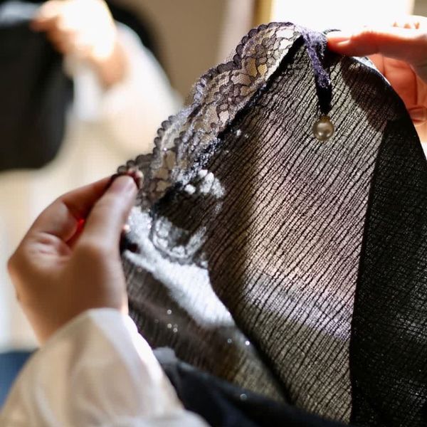 روسری نخ وال کریشه اکلیلی