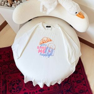 خرید اینترنتی تیشرت باکسی چاپی سامر summer زنانه