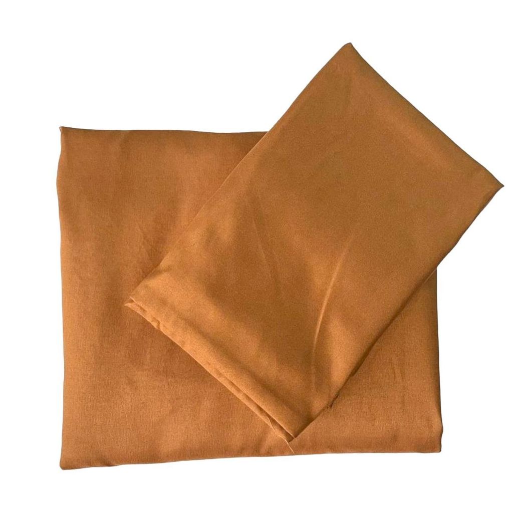 خرید اینترنتی قیمت ملحفه کش دار 120 ساده آدلانتهADL نسکافه ای مناسب تخت یک و نیم نفره