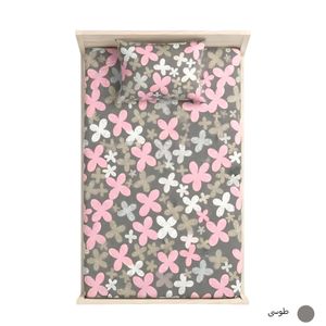 فروش اینترنتی روتختی یک نفره 120 آدلانتهADL طرح گلرو همراه با گرانتی تست 7 روزه