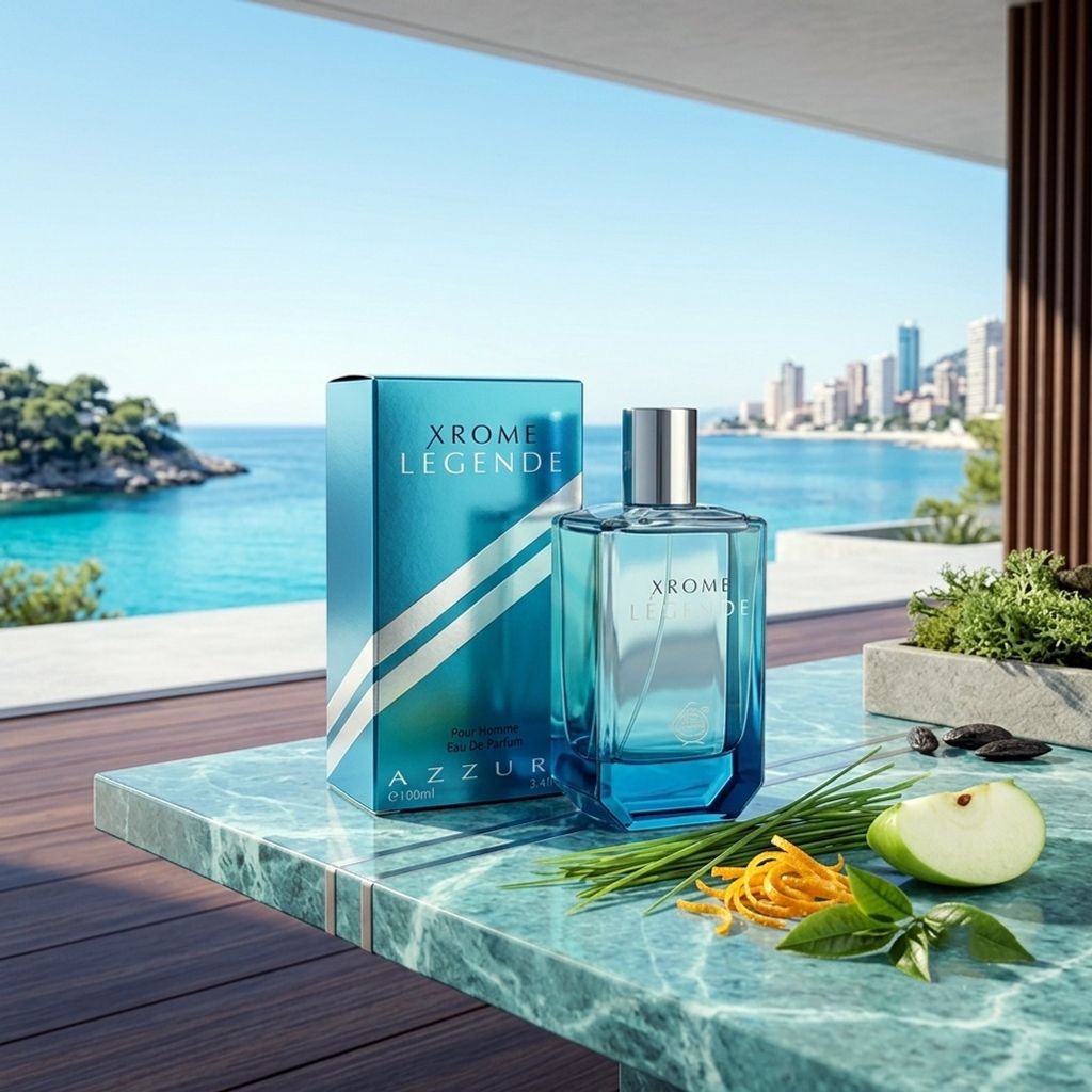 خرید اینترنتی عطر ادکلن کمیاب مردانه آزارو کروم لجند فراگرنس ورد خنک و ملایم حجم 100 میل