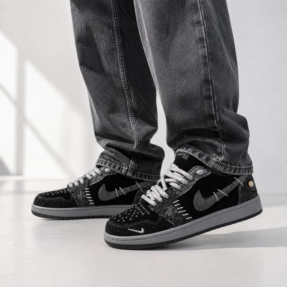 قیمت ارزان کتانی ترند و پرطرفدار نایک جردن وودوو طرح جین Nike Jordan Voodoo