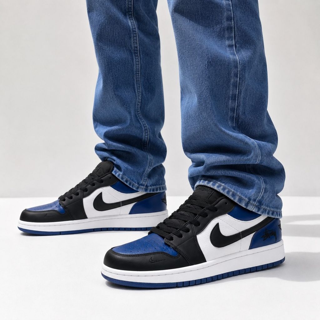 خرید اینترنتی کتانی ترند نایک جردن استاسی جذاب Nike Jordan Stussy