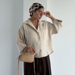 شومیز تک جیب اسلپ کد 220720