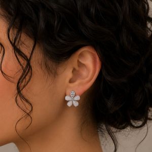 خرید آنلاین گوشواره مجلسی نگین وارداتی