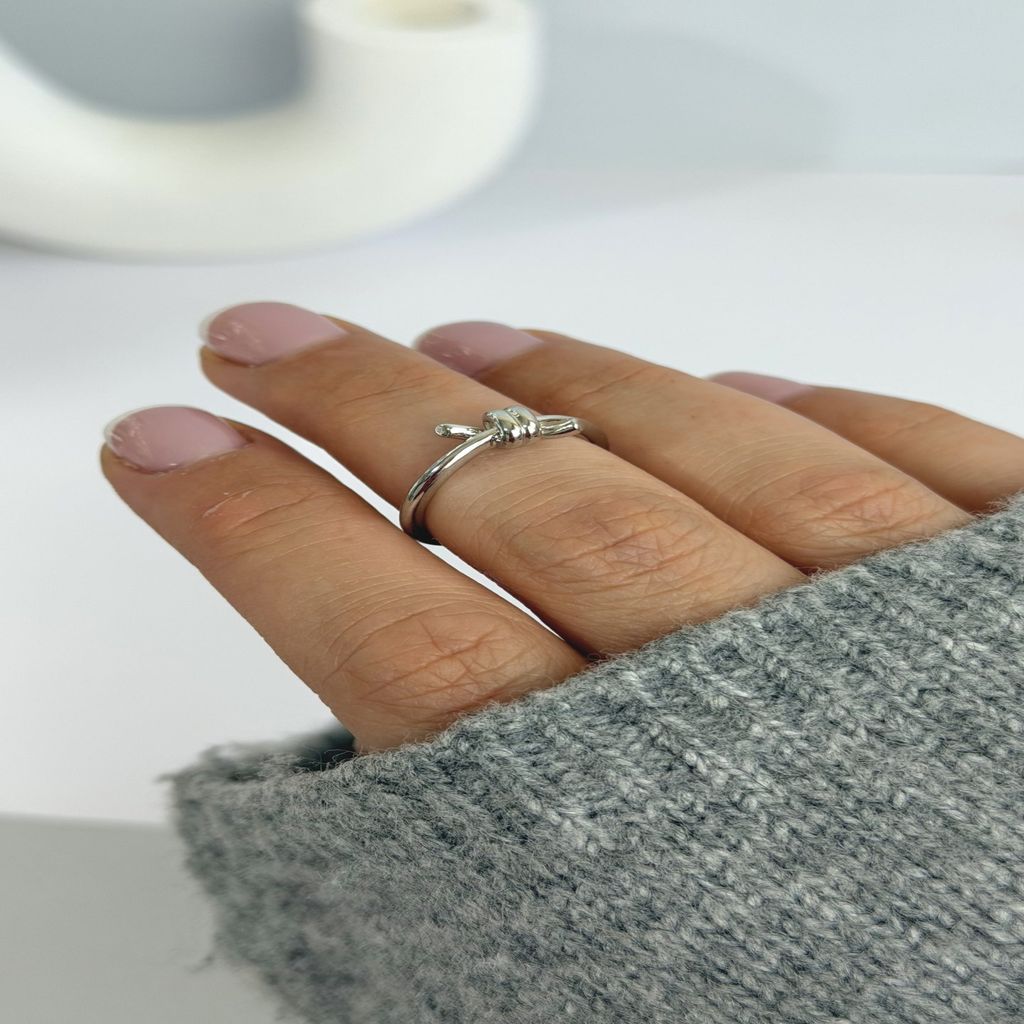 خرید اینترنتی قیمت انگشتر گره استیل