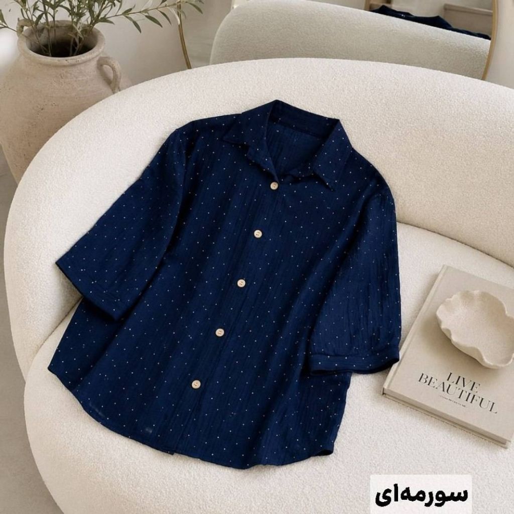 فروش اینترنتی شومیز نگینی ستاره