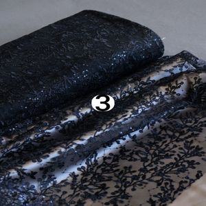 پارچه دانتل مشکی 1279