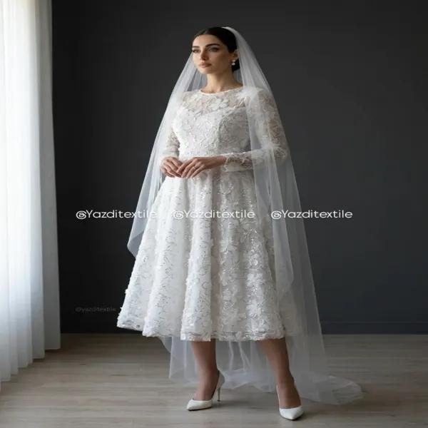 پارچه فرانسه رباندوزی 1285