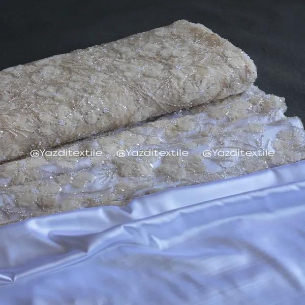 پارچه فرانسه رباندوزی 1285