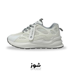 خرید اینترنتی قیمت کتونی مک لینیت پلاس زنانه سفید طوسی وارداتی مستر کوالیتی