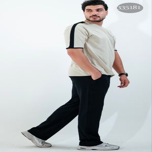 ست تیشرت و شلوار اسپرت مدل پیام رنگ روشن – ترکیب استایل و راحتی