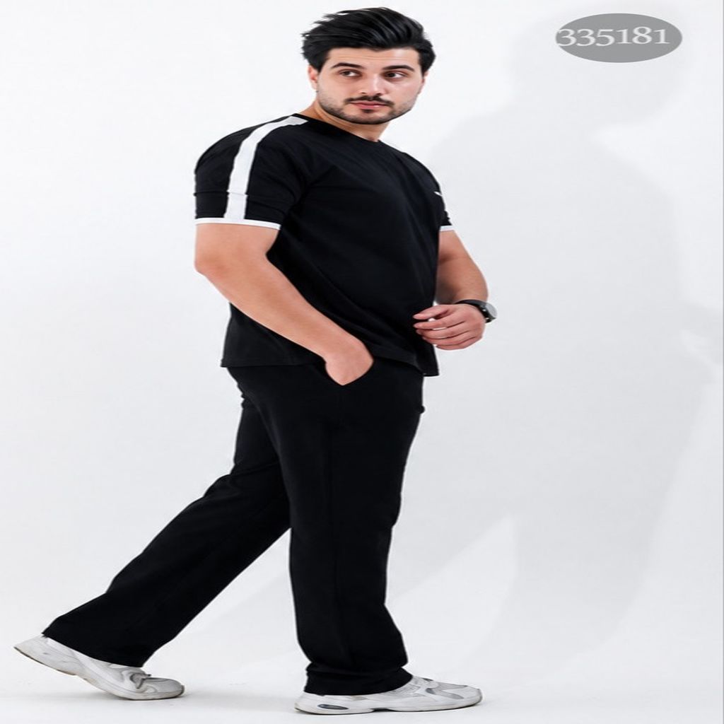 قیمت ست تیشرت و شلوار اسپرت مدل پیام رنگ تیره– ترکیب استایل و راحتی
