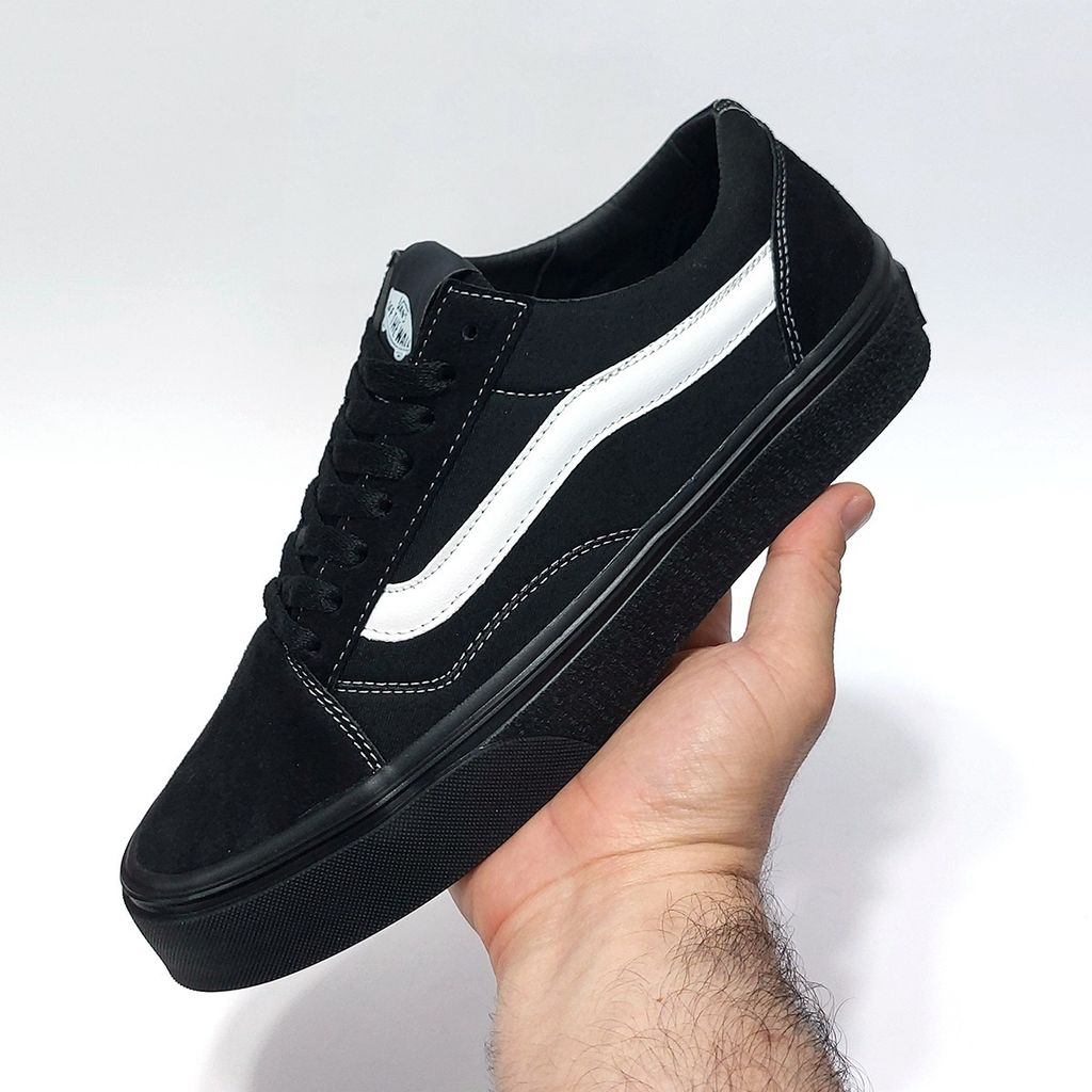 مشخصات کتانی پرطرفدار ونس اولد اسکول مشکی خط سفید Vans Old Skool