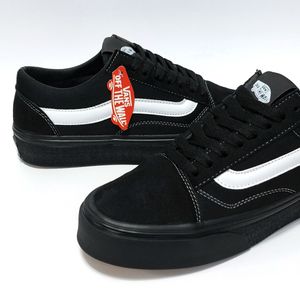 قیمت ارزان کتانی پرطرفدار ونس اولد اسکول مشکی خط سفید Vans Old Skool