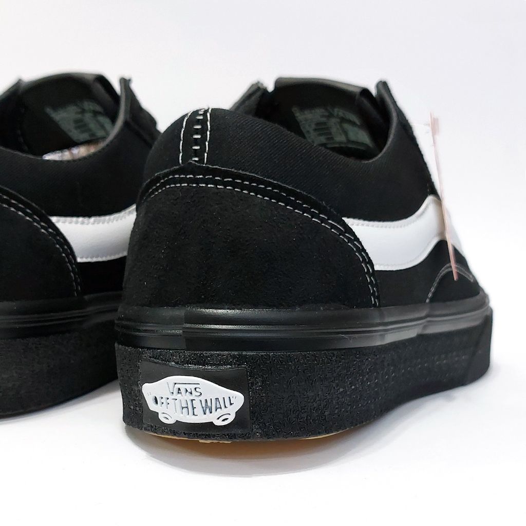 خرید اینترنتی کتانی پرطرفدار ونس اولد اسکول مشکی خط سفید Vans Old Skool