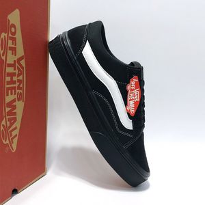 قیمت ارزان کتانی پرطرفدار ونس اولد اسکول مشکی خط سفید Vans Old Skool