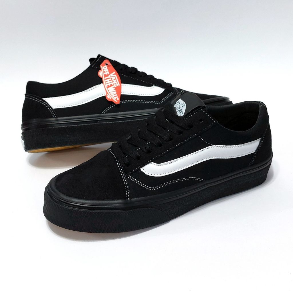 خرید انلاین کتانی پرطرفدار ونس اولد اسکول مشکی خط سفید Vans Old Skool