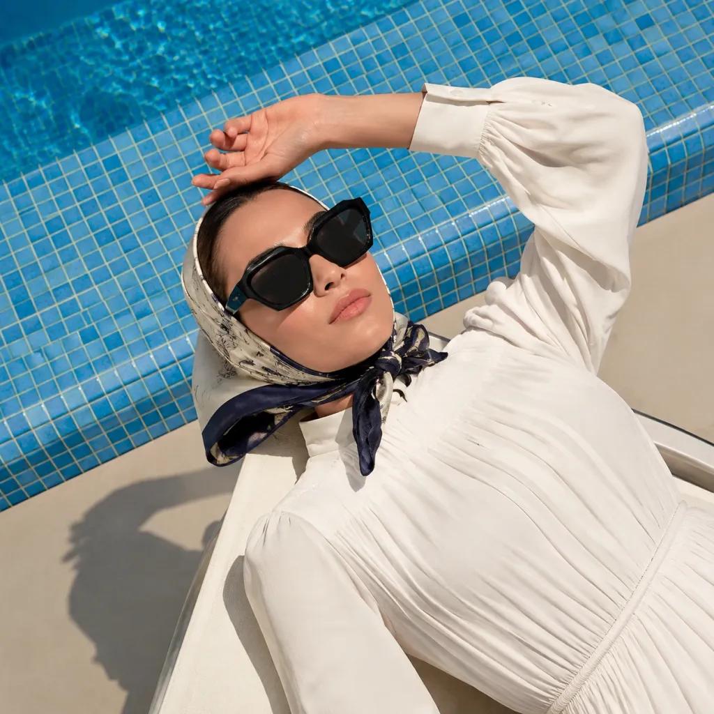 خرید اینترنتی قیمت عینک آفتابی اسپرت چند ضلعی مدل Dior